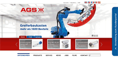 Desktop Screenshot of ags-automation.de