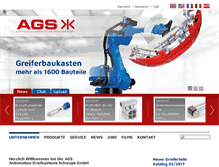 Tablet Screenshot of ags-automation.de